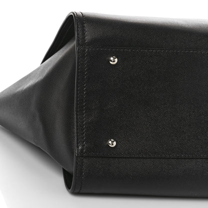 Chanel Caviar Large Studded Deauville Tote Black 8 of 9