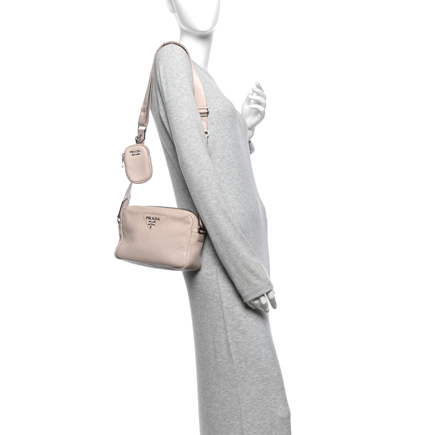 Vitello Daino Crossbody Ninfea