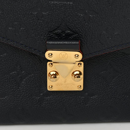 Louis Vuitton Empreinte Pochette Metis Marine Rouge 18 of 18