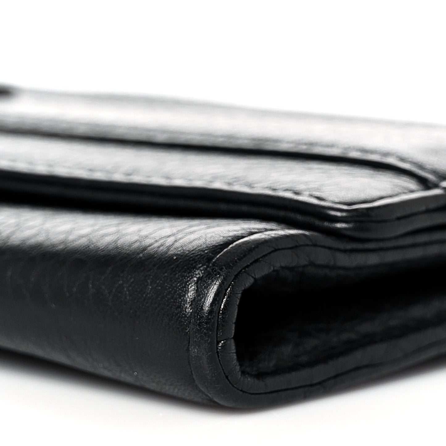 Calfskin Broadway Clutch Black