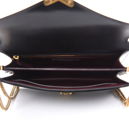 Saint Laurent Smooth Calfskin Monogram Cassandra Clasp Bag Black 5 of 15