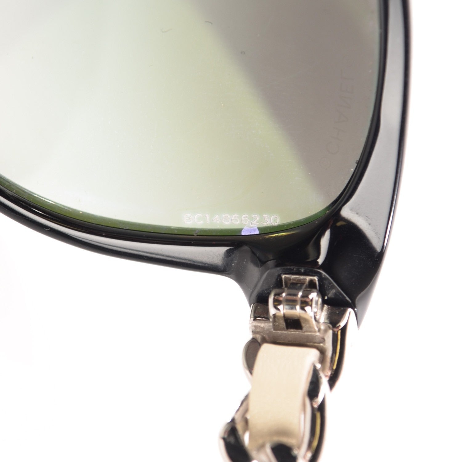 Chanel Chain Sunglasses 5215-W Black 5 of 6