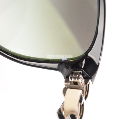 Chanel Chain Sunglasses 5215-W Black 5 of 6