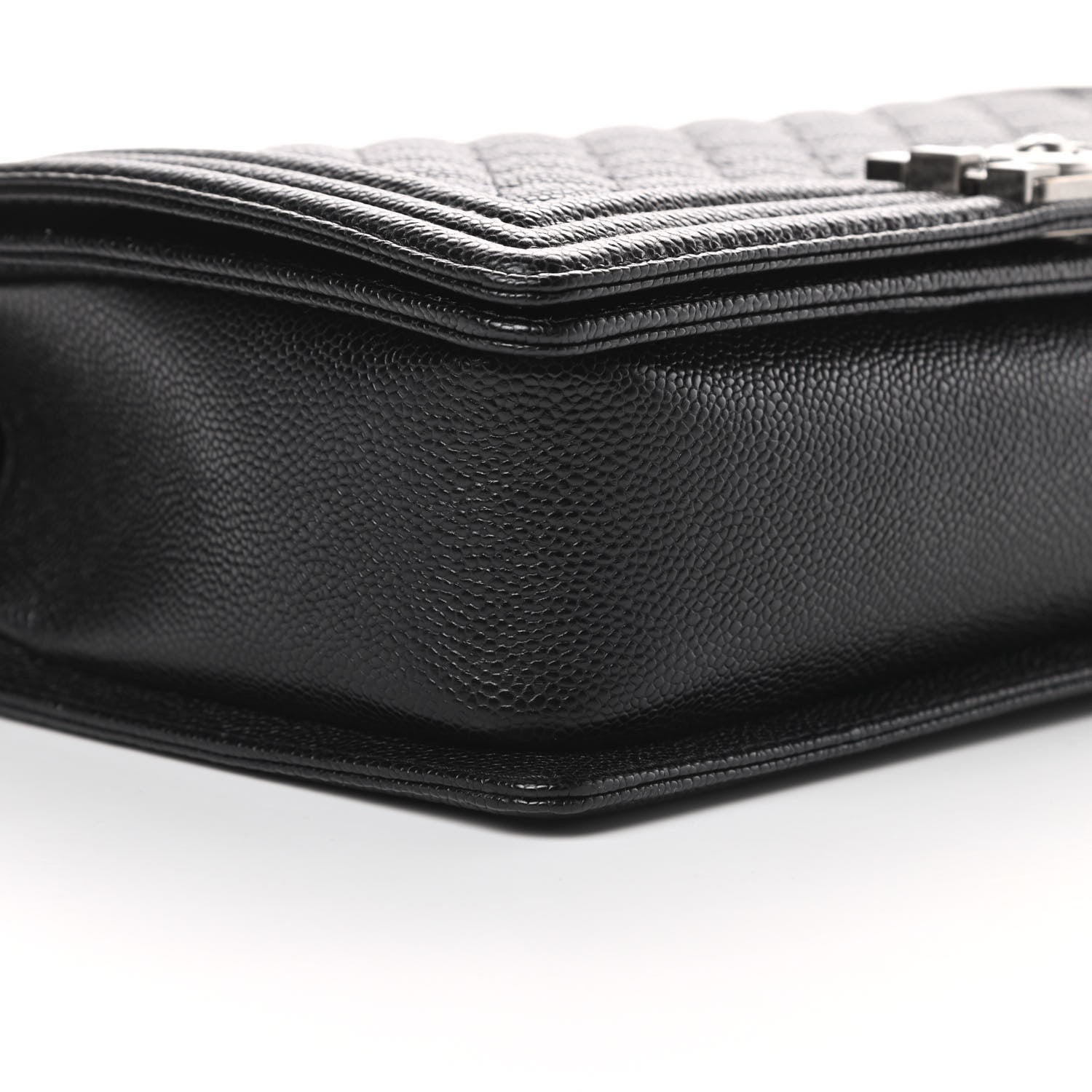 Chanel Caviar Quilted New Medium Boy Flap Black 10 of 12