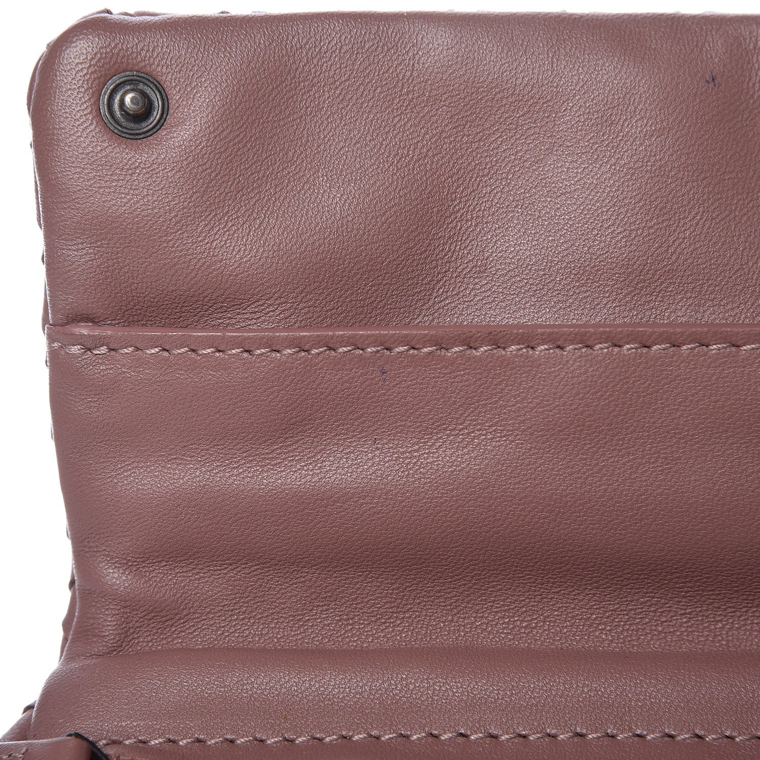 Bottega Veneta Nappa Intrecciato Small Chain Crossbody Dusty Rose 10 of 13