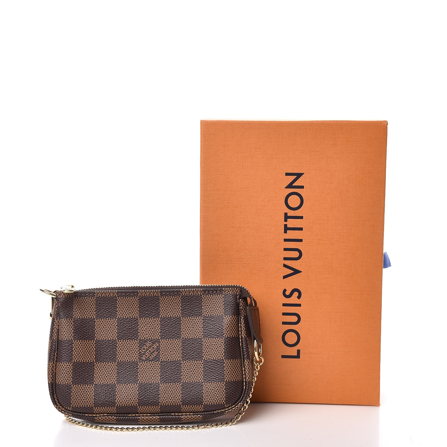 Louis Vuitton Damier Ebene Mini Pochette Accessories 8 of 8