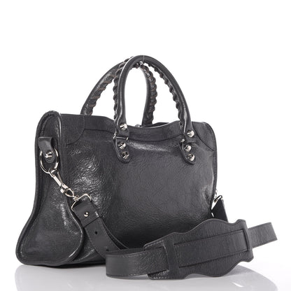 Balenciaga Agneau Classic Silver Hardware S City Gris Fossile 3 of 7