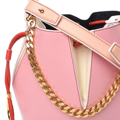 Alexander McQueen Calfskin Small Bucket Bag Pink 12 of 14