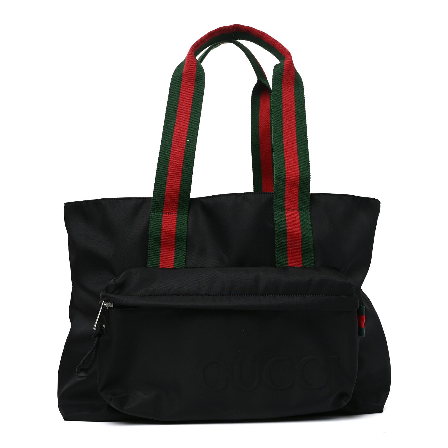 Gucci Nylon Logo Tote Black 1 of 10