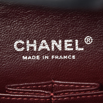 Chanel Lambskin Quilted Medium Double Flap Black 6 of 8