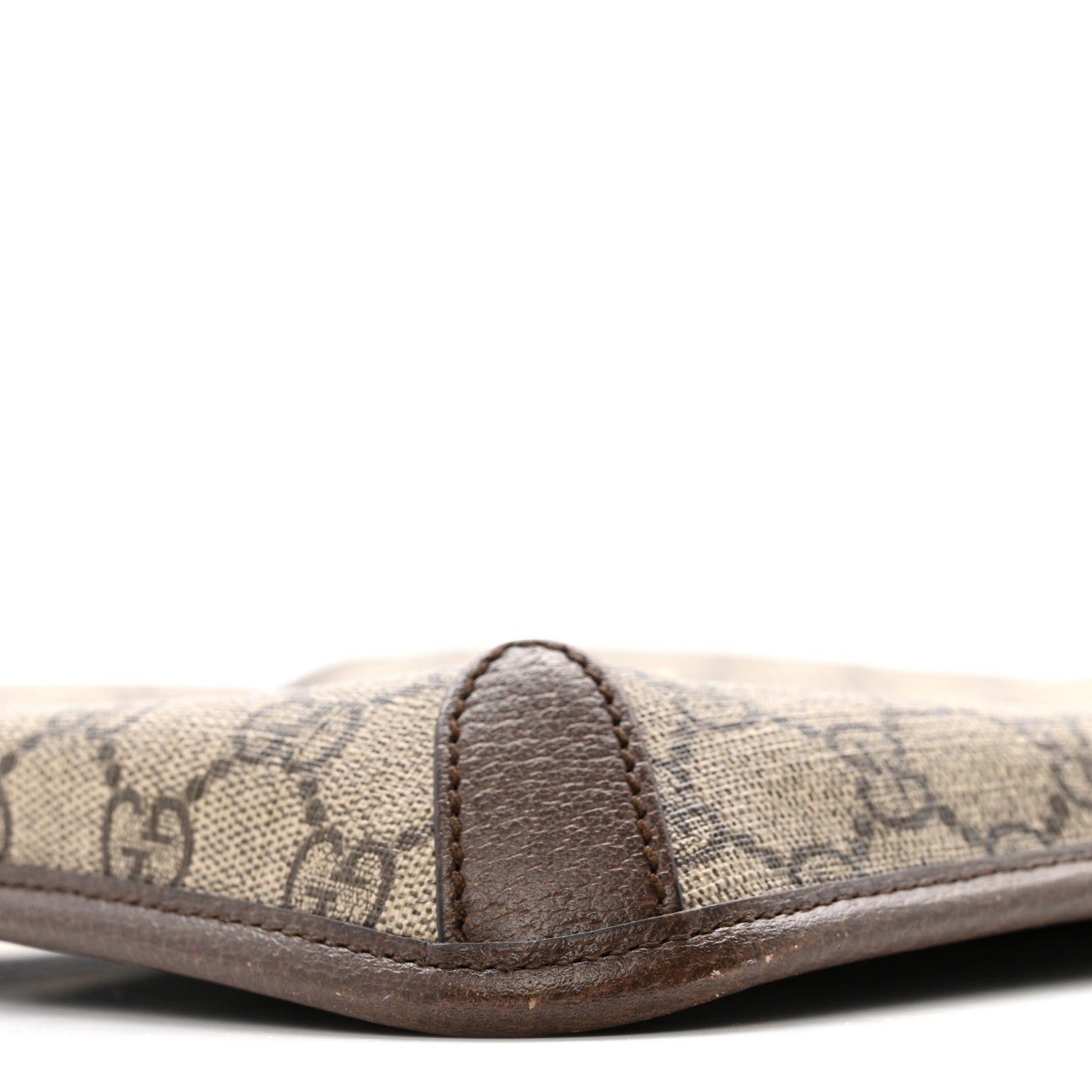 Gucci GG Supreme Monogram Web Medium Neo Vintage Flap Messenger Bag Beige New Acero 10 of 14