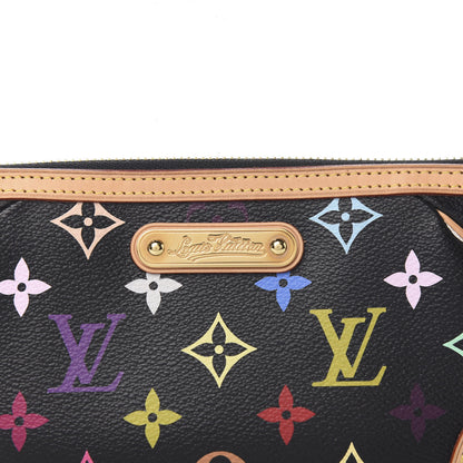 Louis Vuitton Monogram Multicolor Pochette Milla MM Black 9 of 10