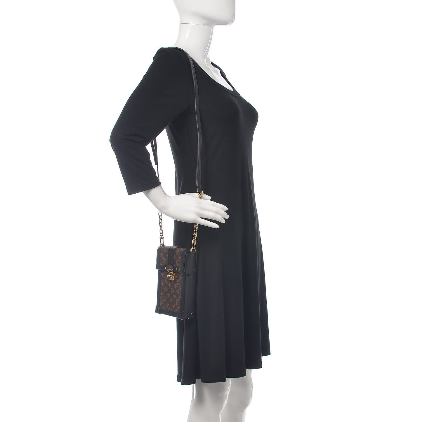 Monogram Pochette Trunk Verticale Black