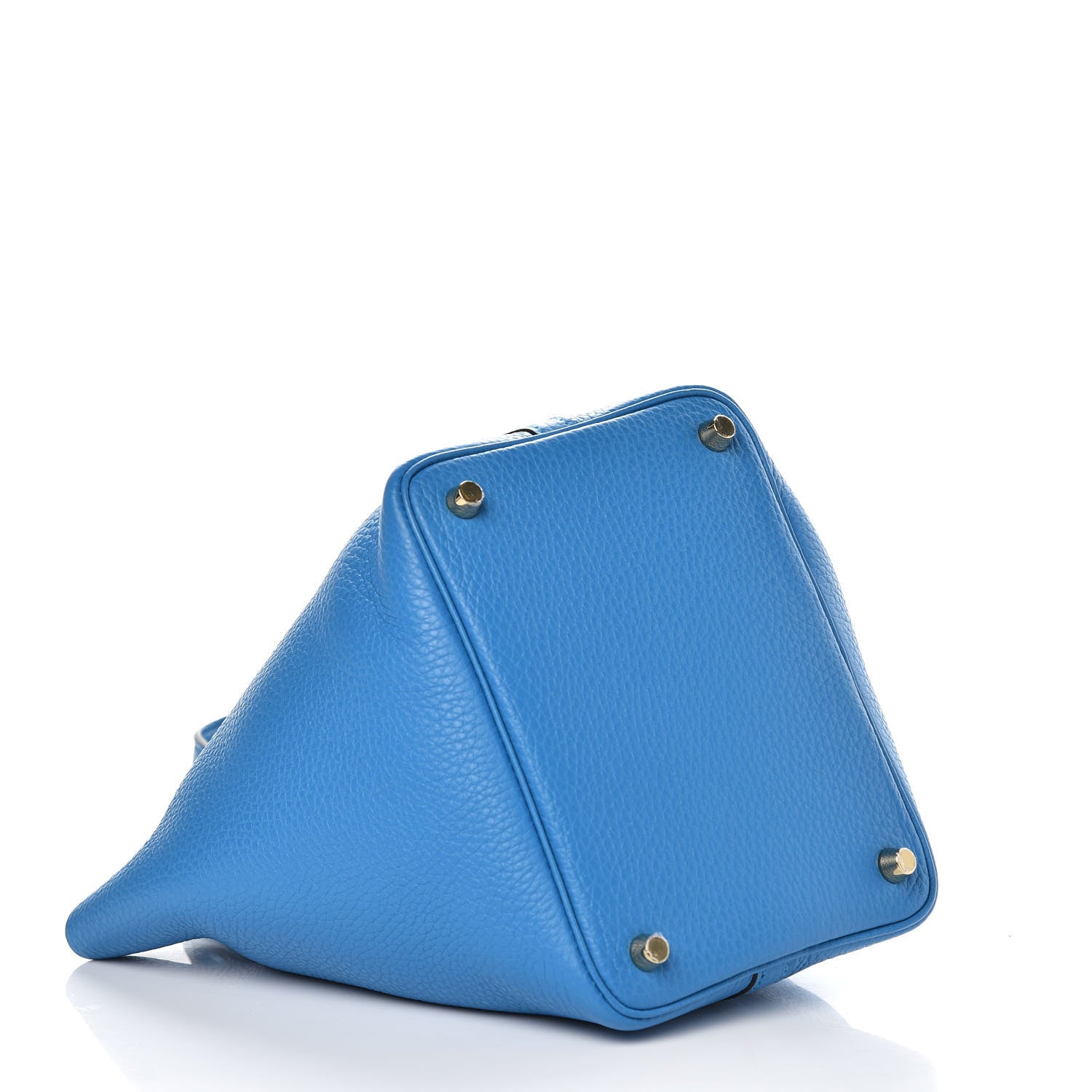 Hermes Taurillon Clemence Picotin Lock 18 PM Bleu Zanzibar 4 of 7