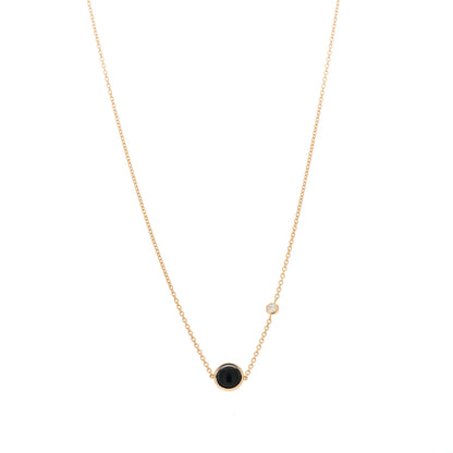 Piaget 18K Rose Gold Diamond Black Onyx Possession Pendant Necklace 1 of 7