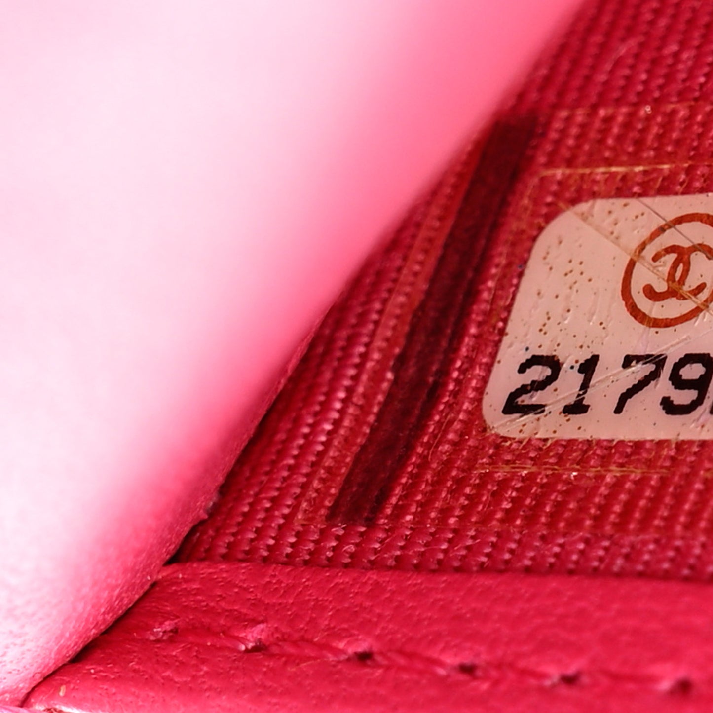 Lambskin Quilted Large Flap Wallet Pink