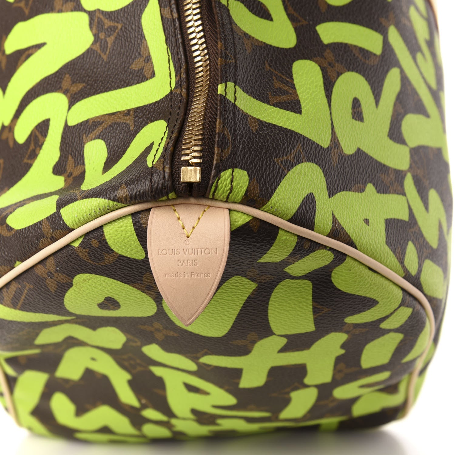 Louis Vuitton Monogram Graffiti Keepall 50 Green 8 of 9