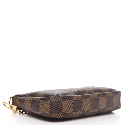 Louis Vuitton Damier Ebene Mini Pochette Accessories 4 of 9