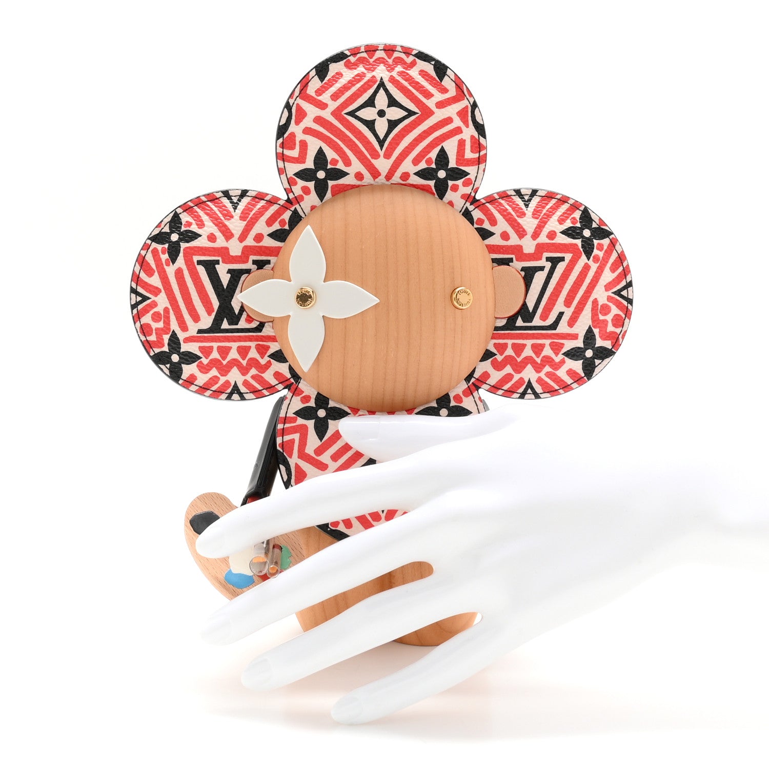 Louis Vuitton Wood Monogram Crafty Vivienne Doll 2 of 6