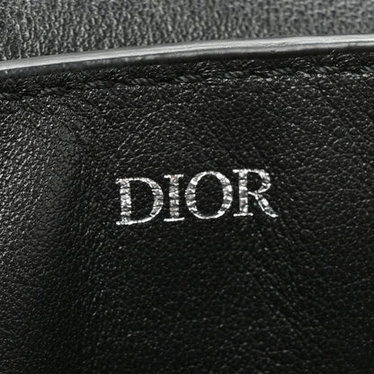 Christian Dior Grained Calfskin Saddle Pouch Belt Bag Black 6 of 11