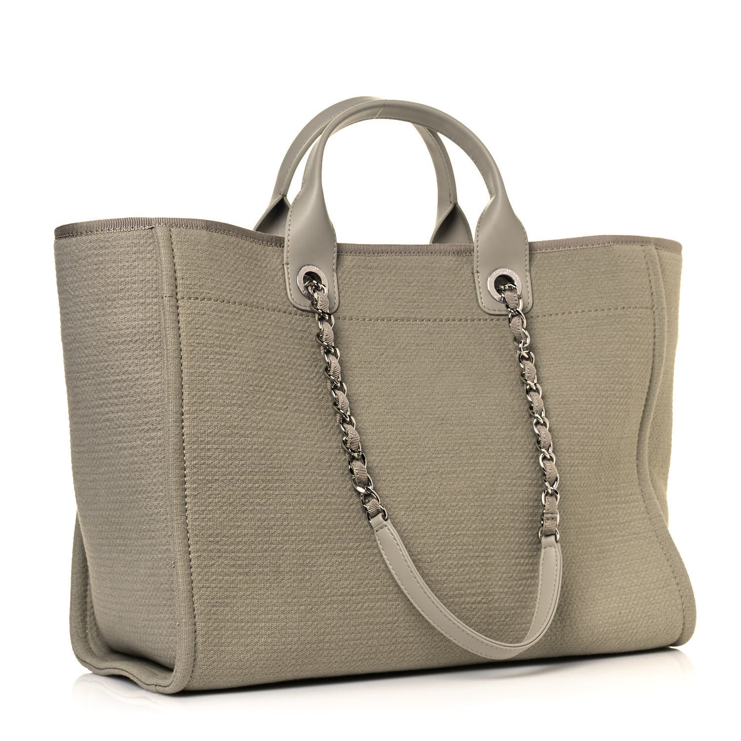 Mixed Fibers Medium Deauville Tote Grey