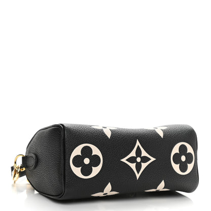 Louis Vuitton Empreinte Monogram Giant Nano Speedy Black Beige 4 of 9
