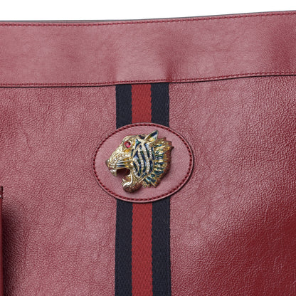 Gucci Calfskin Large Rajah Chain Tote Romantic Cherry 13 of 13