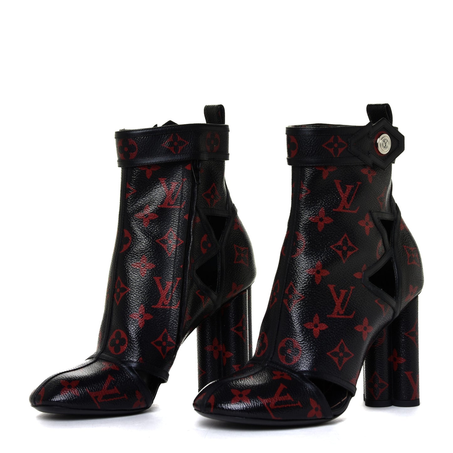Monogram Infrarouge Logomania Ankle Boots 36 Black