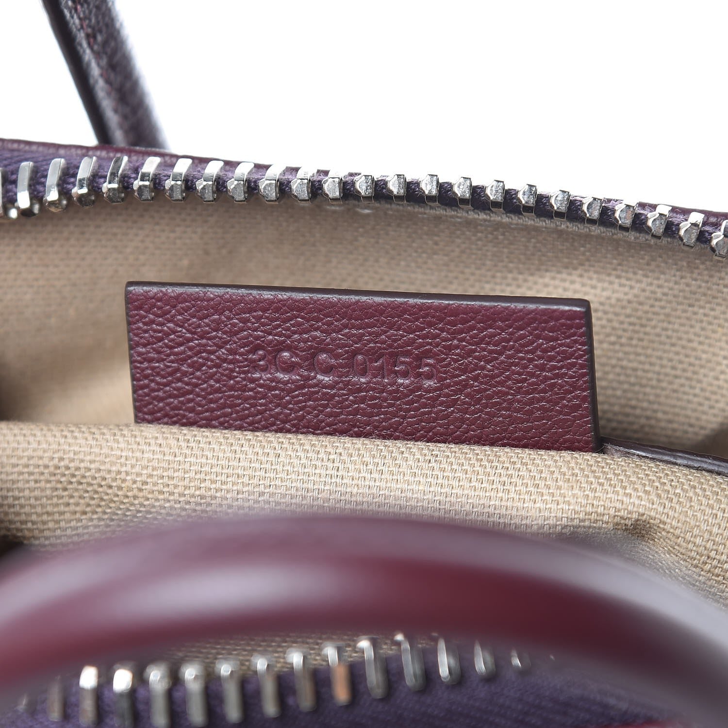 Givenchy Sugar Goatskin Mini Antigona Oxblood 7 of 7