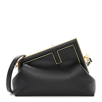 Fendi Shiny Nappa Midi Fendi First Black 1 of 9