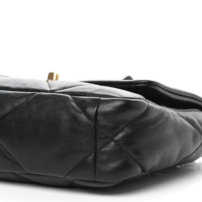 Chanel Lambskin Quilted Medium Chanel 19 Flap Black 7 of 9