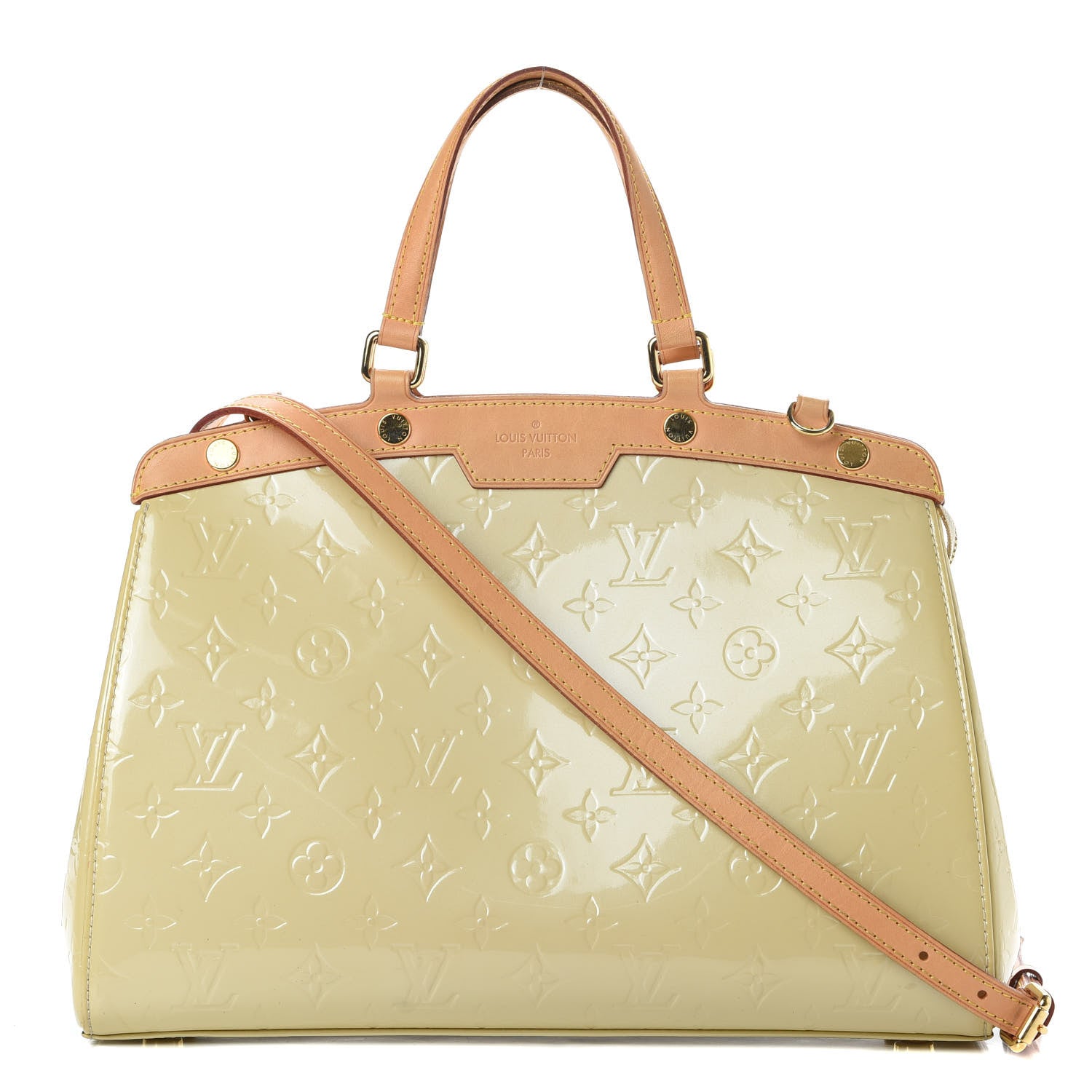 Louis Vuitton Vernis Brea MM Blanc Corail 1 of 15