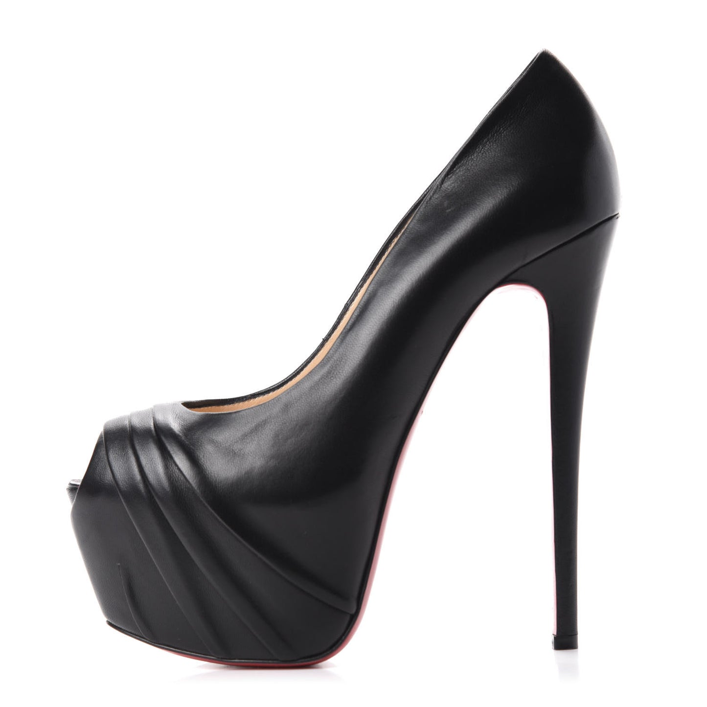Nappa Drapesse 160 Pumps 40 Black