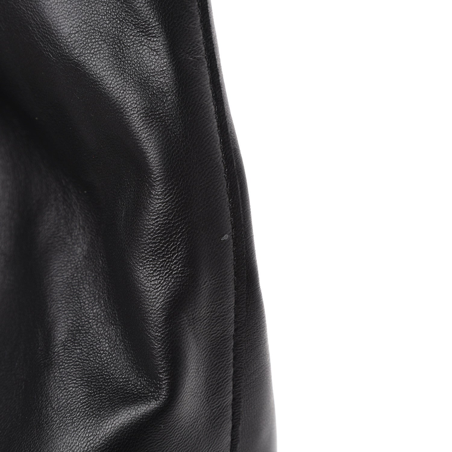 Mansur Gavriel Lambskin Oversized Tote Black 12 of 12