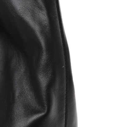Mansur Gavriel Lambskin Oversized Tote Black 12 of 12