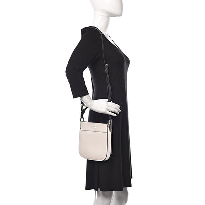 Prada City Calfskin Small Margit Bag White Black 2 of 9