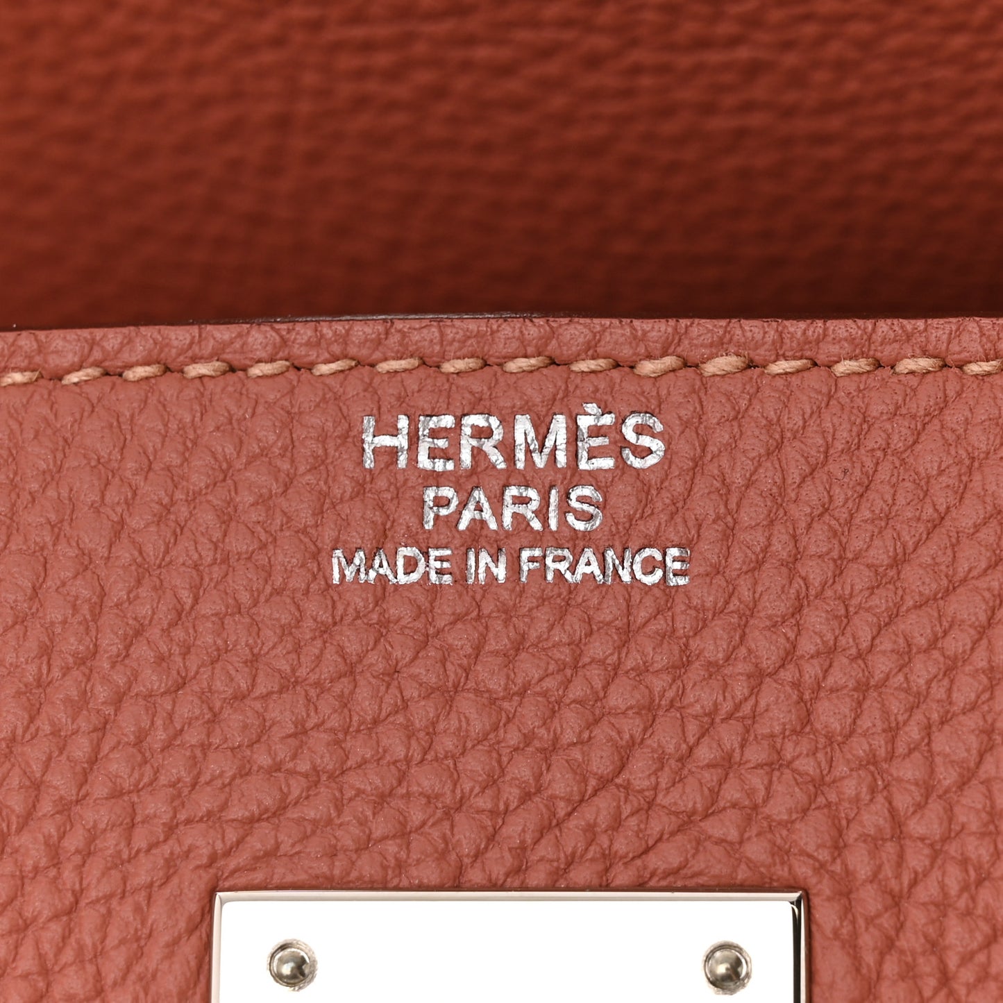 Togo Birkin 30 Rose Thé