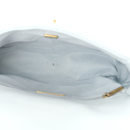 Chanel Lambskin Quilted Medium Chanel 19 Flap Light Blue 5 of 12