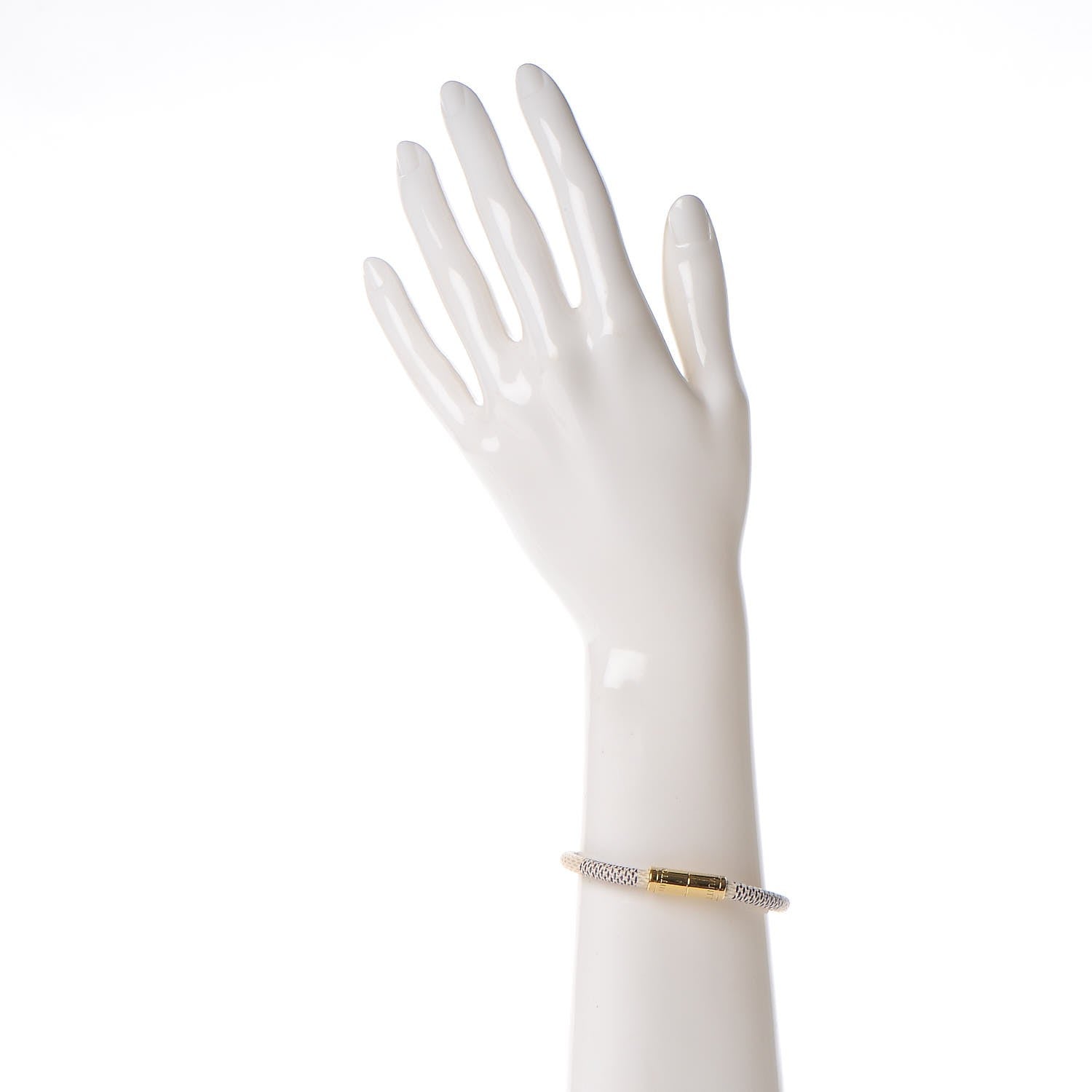 Louis Vuitton Damier Azur Keep It Bracelet 17 2 of 5