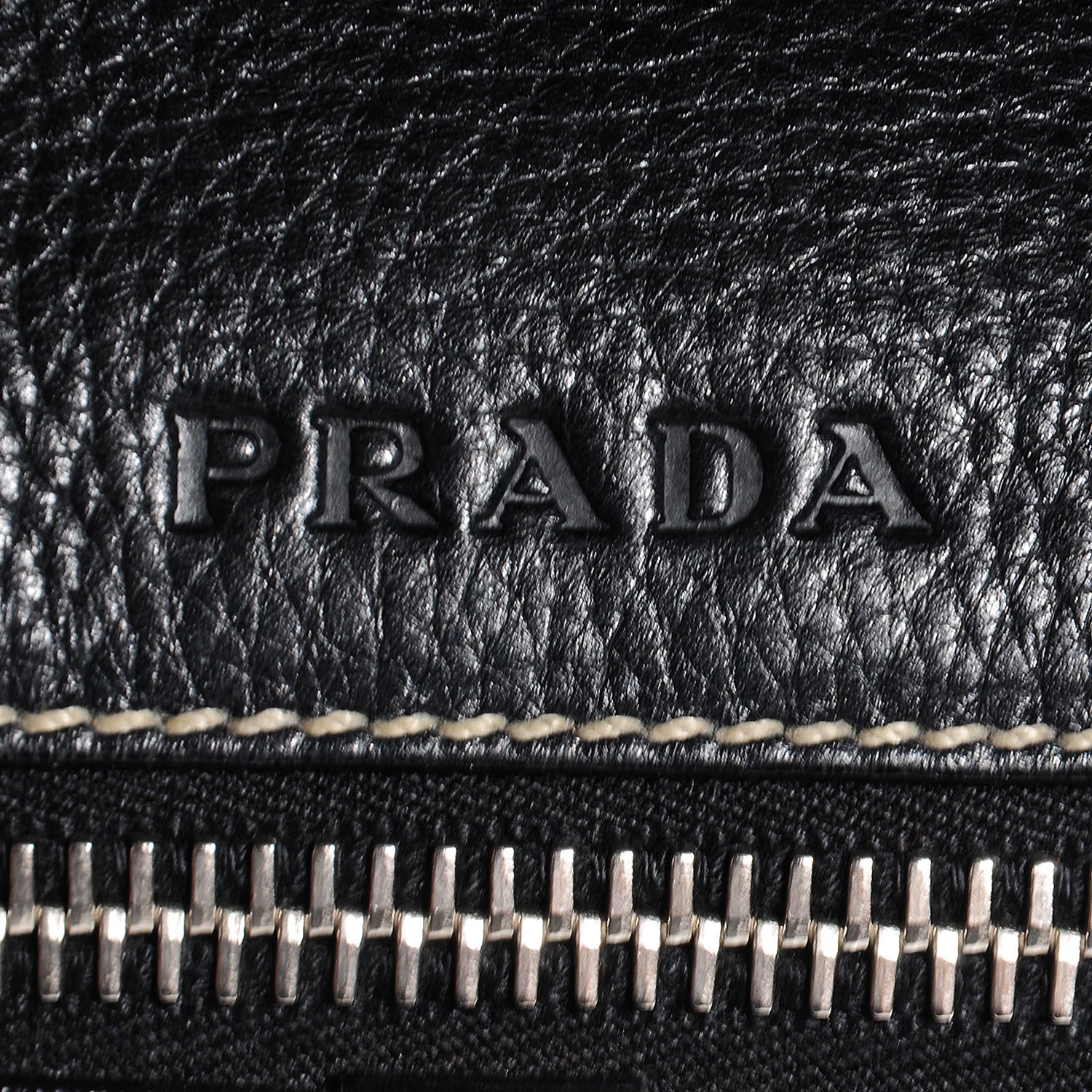 Prada Vitello Daino Shoulder Bag Nero Black 6 of 9