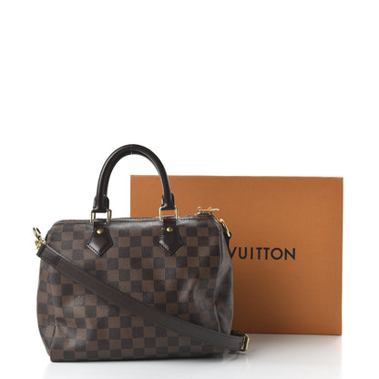 Louis Vuitton Damier Ebene Speedy Bandouliere 25 11 of 11