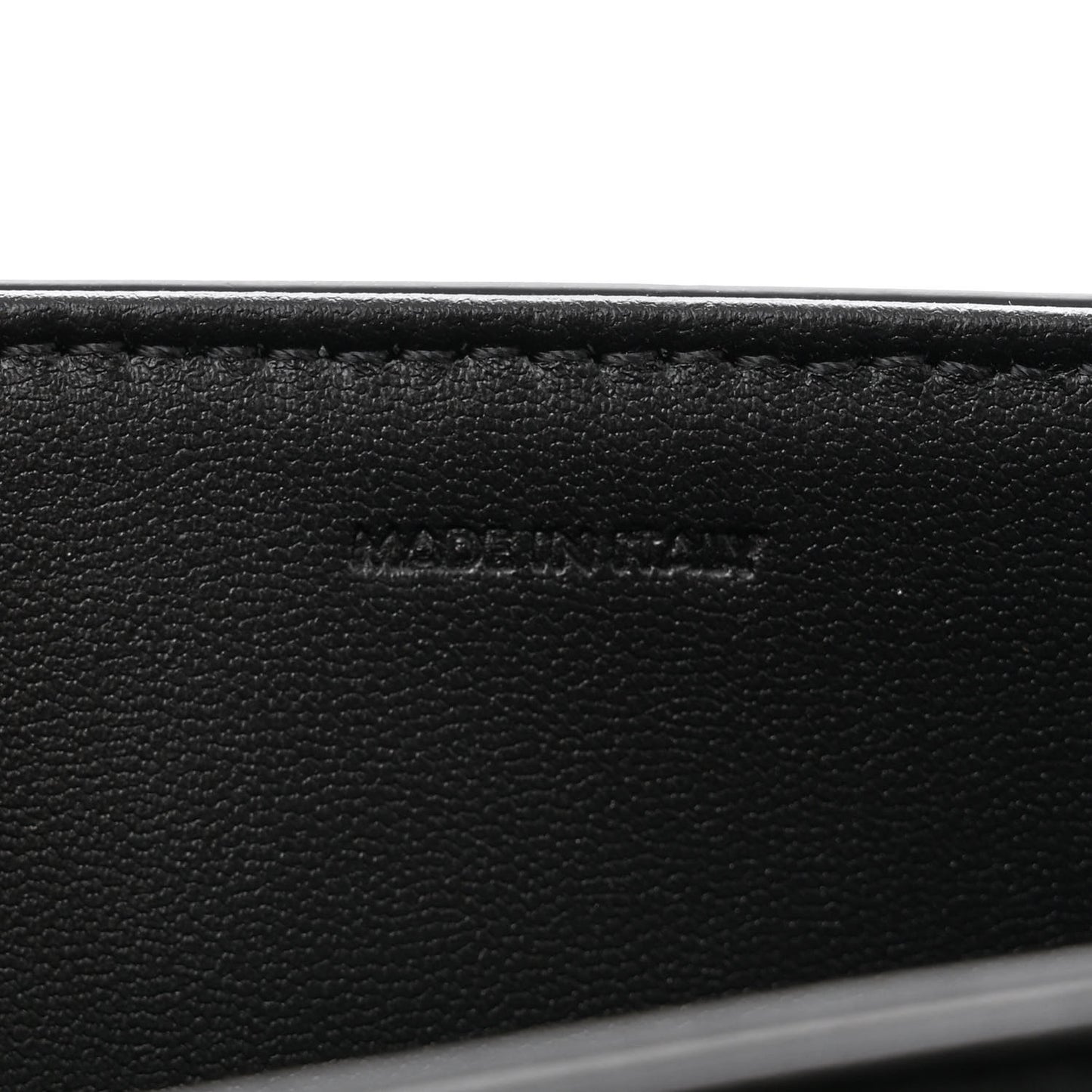 Shiny Calfskin Medium Triomphe Black
