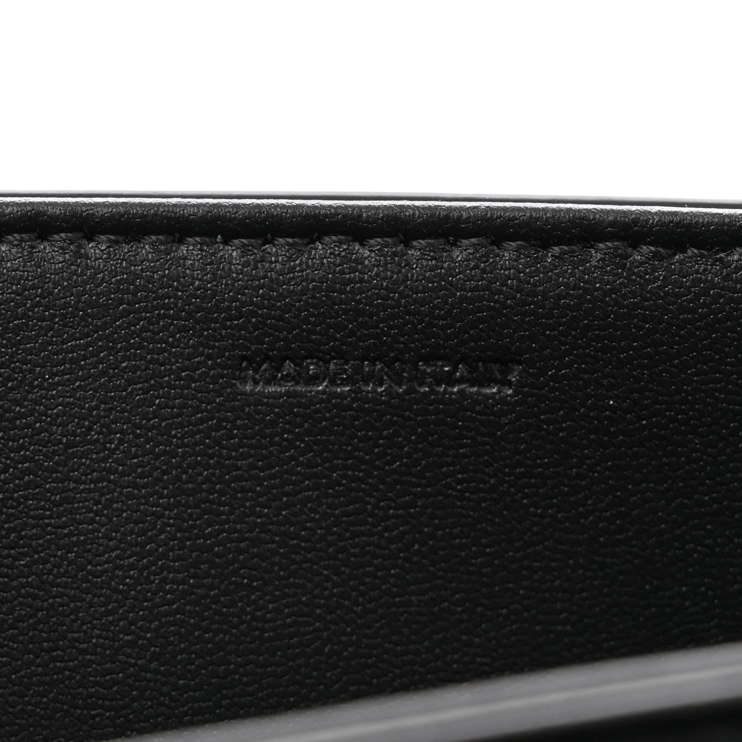 Celine Shiny Calfskin Medium Triomphe Black 7 of 11