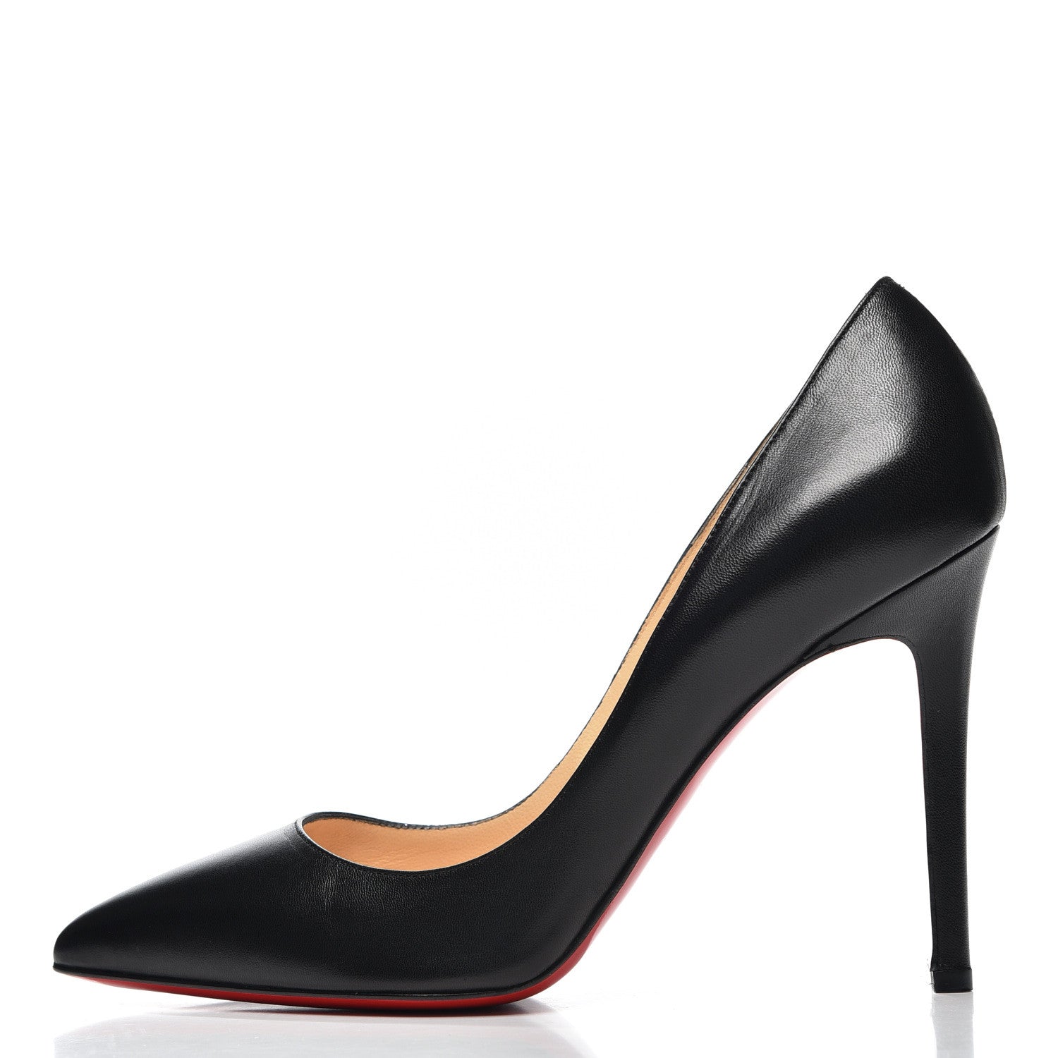Christian Louboutin Kid Pigalle 100 Pumps 39 Black 1 of 10