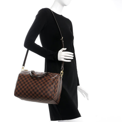 Louis Vuitton Damier Ebene Speedy Bandouliere 30 2 of 9