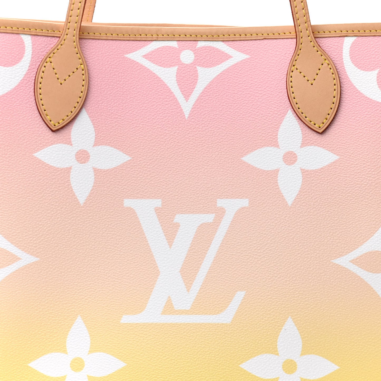Monogram Giant By The Pool Neverfull MM Light Pink