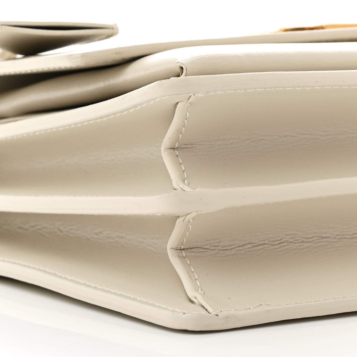 Saint Laurent Calfskin Medium Monogram Sunset Crema Soft 10 of 12