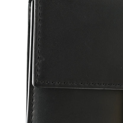 Fendi Vitello King Mini Flat Baguette Black 7 of 8