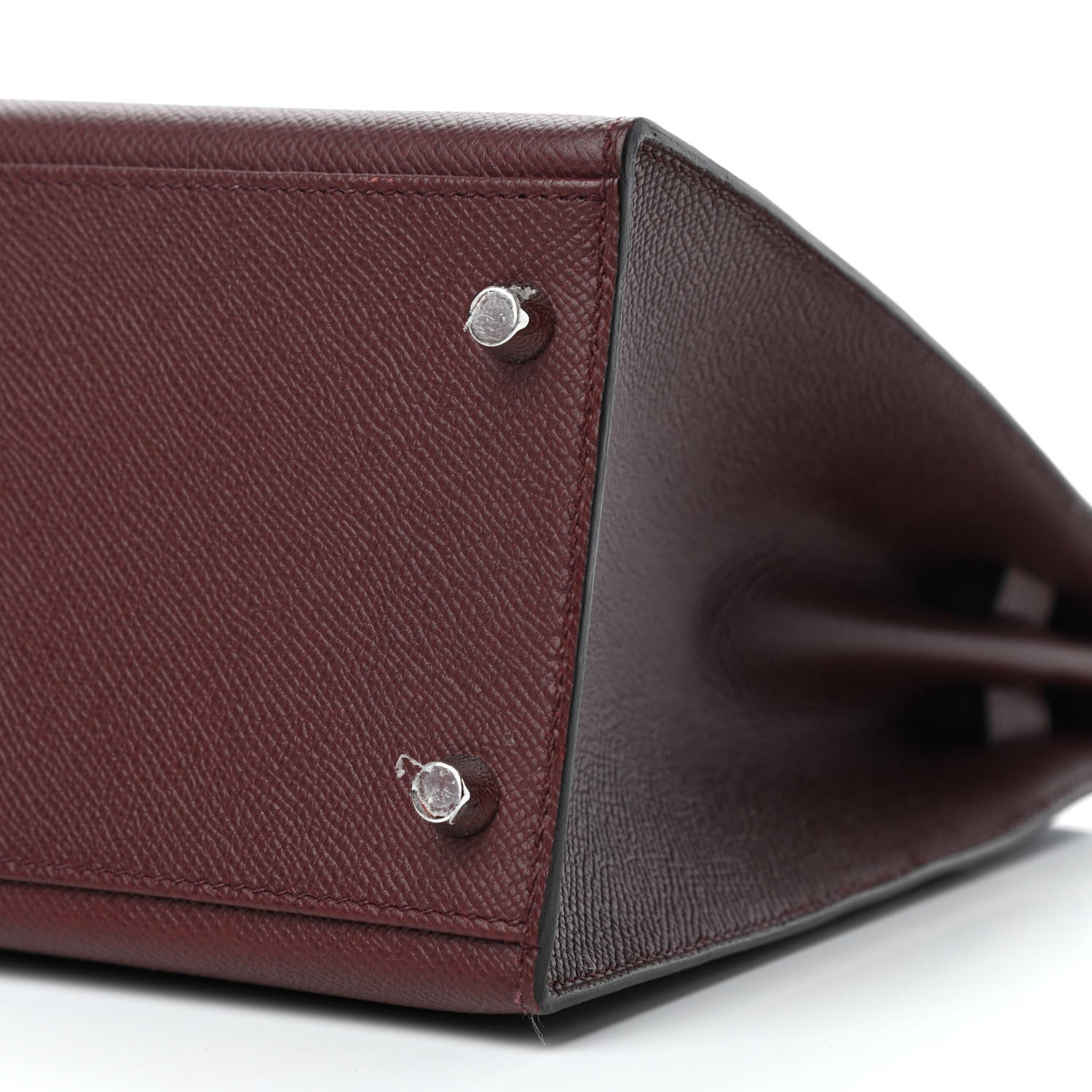 Hermes Epsom Horseshoe Kelly Sellier 32 Bordeaux 11 of 13