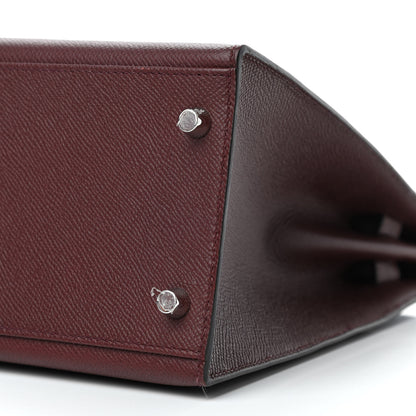 Hermes Epsom Horseshoe Kelly Sellier 32 Bordeaux 11 of 13